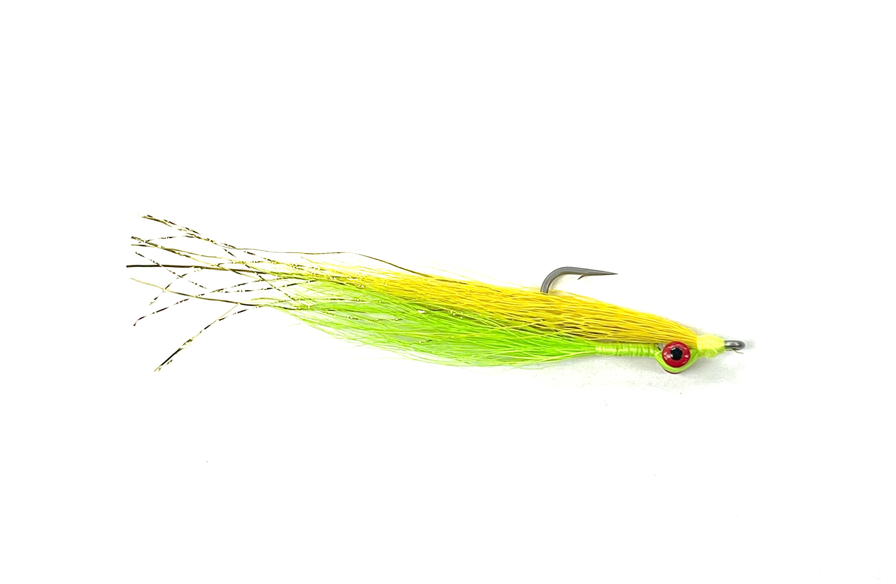 FAD Clouser Minnow - Chartreuse/Yellow - Size 2